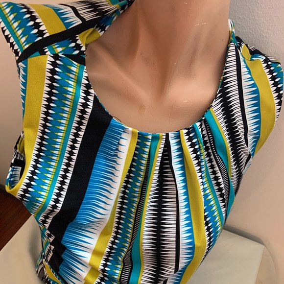 Calvin Klein Sleeveless Blouse - Picture 2 of 5